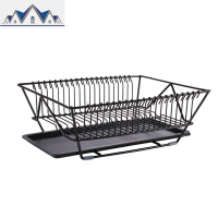 纳川厨房碗筷餐具沥水架水果蔬菜收纳篮盘碗碟置物架子晾碗滤水架 三维工匠