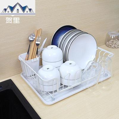 厨房碟碗筷沥水架水果蔬菜收纳篮碗盘碟筷餐具晾放置物架 三维工匠