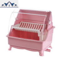 厨房碗架沥水架接水盘碗碟置物架厨房用品家用大全碗筷餐具收纳盒 三维工匠