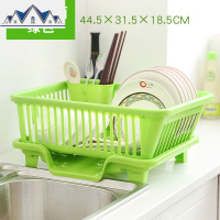 碗架沥水碗架大号碗架厨房用品沥水碗架厨房碗盘置物架碟厨房置物 三维工匠