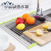 不锈钢厨房沥水置物架碗筷碗碟洗碗池水滤控水晾用品架子盘家用 三维工匠