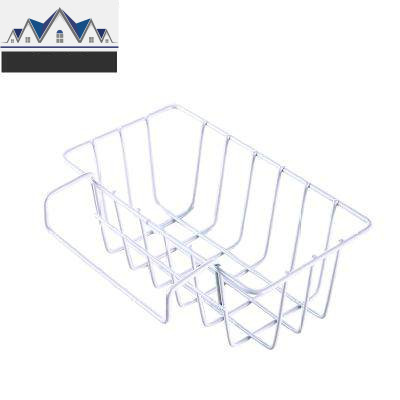 厨房水置物架上方收纳沥水架水池壁挂式多功能收纳篮碗筷滤水架 三维工匠