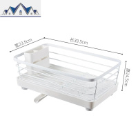 厨房不锈钢碗架沥水架滤水篮置物架碗碟餐具晾放碗筷收纳架储物架 三维工匠
