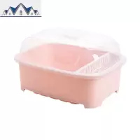 带盖碗碟架放碗架收纳盒盘子架家用碗筷沥水架厨房水碗柜置物架 三维工匠