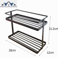厨房置物架铁艺落地架调味调料架用品架子多层油盐酱醋收纳储物架 三维工匠