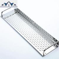 厨房调味料收纳架浴室壁挂免钉孔钉卫生间不锈钢置物架 三维工匠