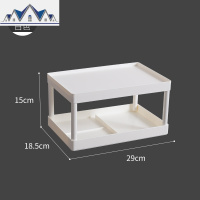 厨房置物架落地多层塑料蔬菜调料架子多功能家用简易收纳架子 三维工匠