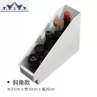 厨房锅具收纳盒橱柜夹缝调味品储物架子厨具锅铲调料桌面置物架大 三维工匠