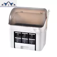 厨房置物架刀架调味瓶调料架子多功能用品家用大全筷子收纳盒 三维工匠