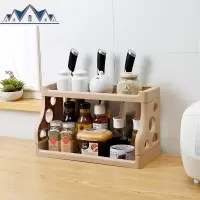 厨房置物架调料架子调味用品用具刀架家用多层油盐酱醋瓶筷子收纳 三维工匠