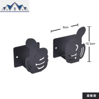 壁挂式厨房置物架免打孔砧板架刀架墙上收纳家用碗碟架调料架 三维工匠