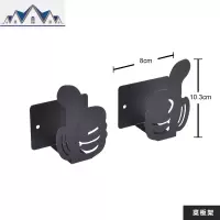 壁挂式厨房置物架免打孔砧板架刀架墙上收纳家用碗碟架调料架 三维工匠