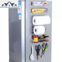 冰箱置物架侧挂架厨房用品调料架侧壁挂架挂件冰箱架侧面收纳架子 三维工匠