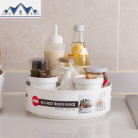 旋转式调味料置物架厨房用品家用大全调料架储物桌面收纳架 三维工匠