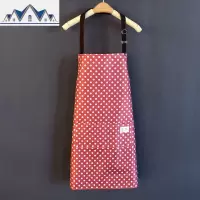 可爱日系围裙防水防油家用厨房做饭家务女时尚大人工作服定制logo 三维工匠