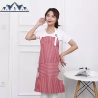 围裙家用厨房可擦手防水防油做饭女创意时尚围腰围裙可爱日系 三维工匠