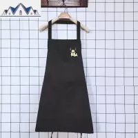 可爱厨房夏天家用围裙女时尚薄款防水防油日系围腰透气定制logo 三维工匠