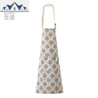 围裙定制logo厨房韩版时尚家用防水防油奶茶店成人男女工作服定做 三维工匠