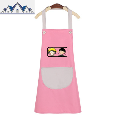 可爱围裙日系家用厨房防水防油做饭家务时尚女工作成人男定制LOGO 三维工匠