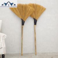 竹子扫把棕毛家用扫帚室内手工大扫把芦花植物客厅餐厅芦苇马路扫 三维工匠