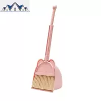 迷你小扫把簸箕套装 儿童学习扫地工具 家用软毛笤帚扫帚撮箕组合 三维工匠