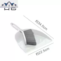 迷你桌面清洁扫把簸箕套装家用笤帚扫床儿童小撮箕扫帚组合垃圾铲 三维工匠