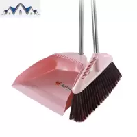扫把簸箕套装家用清洁组合单个扫帚不粘头发软毛笤帚加厚梳齿撮箕 三维工匠