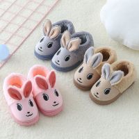 品彩秋冬季儿童棉鞋加厚加绒卡通可爱宝宝棉鞋男女童室内家居软底加厚防滑保暖棉鞋棉拖鞋