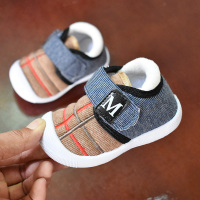 品彩冬季款男女宝宝学步鞋软底布鞋婴儿鞋凉鞋保暖棉鞋子0-1-2岁