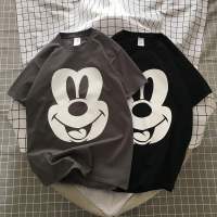 [品彩]男童短袖T恤夏装韩版洋气半袖衫中大童卡通宽松儿童童装上衣新款