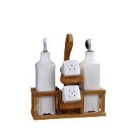 创意厨房陶瓷油罐防漏油瓶套装 调味罐调味瓶调味盒油醋瓶套装