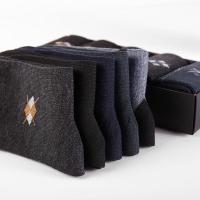 10双装袜子男长筒棉袜秋冬季加厚中老年大码中筒工作四季地摊便宜威珺