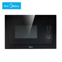 美的(Midea)嵌入式微波炉 AG925BVE-NS 25升 光波微波微电脑式智能温控 转盘式 炫黑升级版 烧烤组合