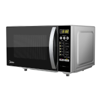 美的(Midea)微波炉EG720KG3-NR1 电脑版操作微波功能 光波烧烤 平板式微波炉微蒸烤一体 20L