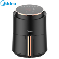 美的(Midea) 空气炸锅 MF-WZN1501 大火力1200W 微电脑式 1.5L容量 高温脱脂无油料理