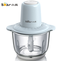 小熊(Bear)切碎机多功能绞肉机搅拌机家用电动小型碎菜料理机2L大容量打蒜蓉QSJ-C03B1