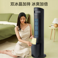 美的(Midea)家用空调扇无雾加湿冷风扇/水冷塔扇/节能轻音冷风机香薰加湿摇头冷风扇/制冷小空调AAF10MB
