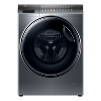 海尔(Haier)滚筒洗衣机 10公斤 直驱变频 AI智慧洗 智能投放 防过敏 香薰除菌 XQG100-BD12366