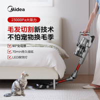美的(Midea)吸尘器家用手持无线Q8 Pro 洗地机吸拖一体机 除螨仪宠物地毯除螨吸尘器