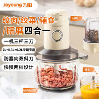 九阳(Joyoung)绞肉机家用 绞馅机 碎肉机 电动多功能料理搅拌打肉饺子肉馅蒜蓉机不锈钢 搅肉机S20-LA531