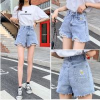 夏季款牛仔短裤子女学生韩版宽松2020高腰阔腿破洞显瘦百搭潮臻依缘