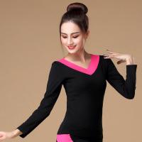 广场舞服装女秋装跳舞衣服舞蹈服长袖上衣加厚冬季新款成人臻依缘