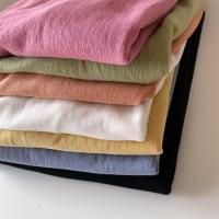 单/两件装白色含棉短袖T恤女宽松2020年夏季新款圆领韩版纯色上衣臻依缘