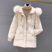 加肥加大码女装2020新款棉衣胖mm冬装中长款洋气棉服连帽棉袄外套 臻依缘