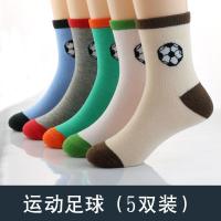 5双装儿童袜子小孩薄款童袜秋中筒袜男童棉春秋中大童女童1-12岁臻依缘