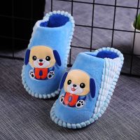 冬季儿童棉拖鞋宝宝软底防滑保暖男童女童厚底毛毛居家舒适包头拖鞋塑胶儿童拖鞋 臻依缘