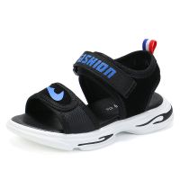 男童凉鞋2019新款韩版夏季中童小童露趾潮小男孩凉鞋子4-12岁橡胶魔术贴 臻依缘