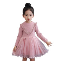 [加绒加厚]女童秋冬加绒加厚儿童蓬蓬裙冬季新款礼服长袖公主裙臻依缘