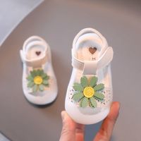 夏季女宝宝凉鞋0-1-3岁女童公主鞋6-12个月婴儿鞋学步鞋软底防滑臻依缘