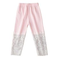 2020夏季新女童打底裤棉儿童女孩中大童夏装七7分薄款